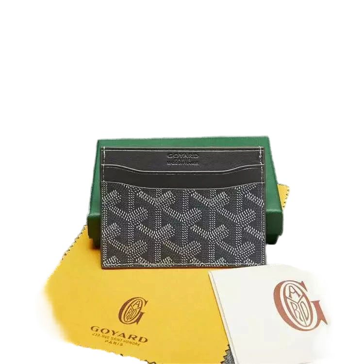 Goyard Cardholder Carbon Gray