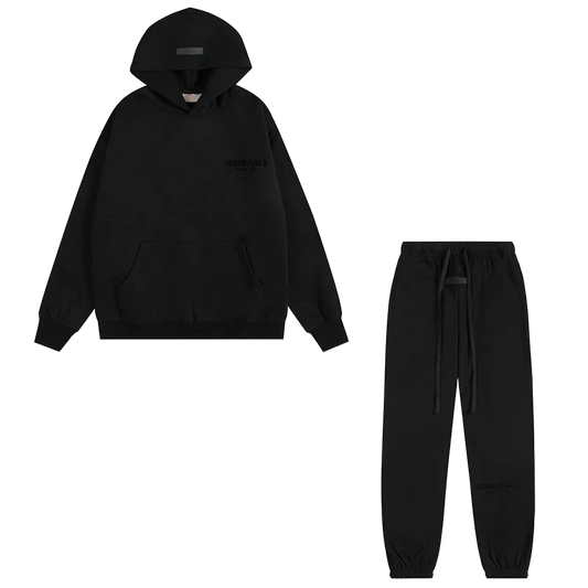 Essentials Tracksuit Black