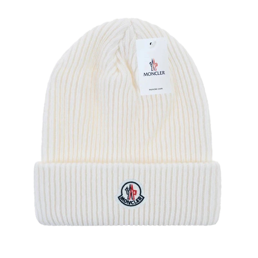 Moncler beanie Cream White