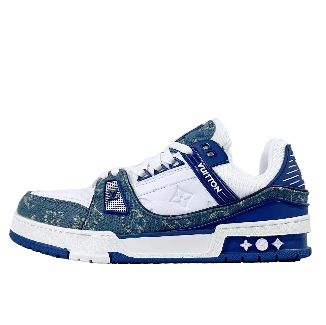 Louis Vuitton Trainer Denim Blue