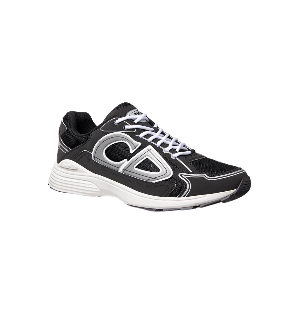 Dior B30 Black Mesh and Black Fabric