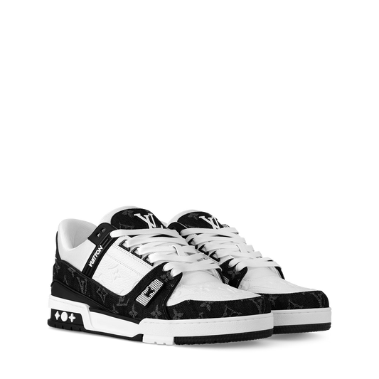 Louis Vuitton Trainer Black and White